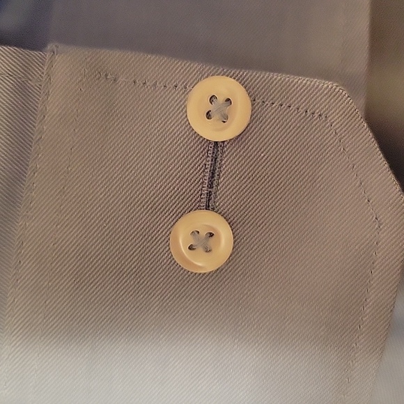 Klauss Boehler Slim Fit Blue Dress Shirt- Size 16.5 - Picture 6 of 14